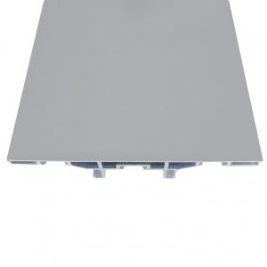Sistema Expositor SmartFrame® 160mm - Front Dupla Face Perfil de Alumínio 160mm | Front Dupla Face | Sem iluminação Personalizado pelo Cliente Branco, Prata, Grafite ou Preto Filme de proteção na cor escolhida Fosco Opcionais: Suportes de Parede